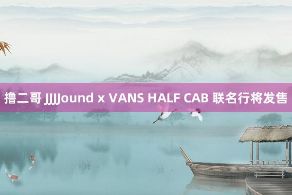 撸二哥 JJJJound x VANS HALF CAB 联名行将发售